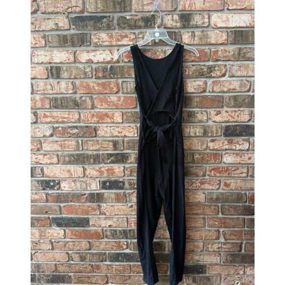 Marine Layer Eloise Black Jumpsuit Size XS Minimalist Casual Essential - Picture 6 of 6